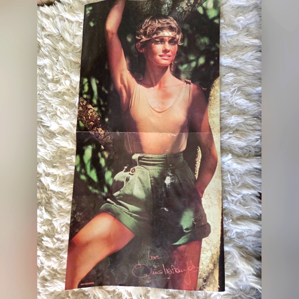 Vintage Olivia Newton John Poster